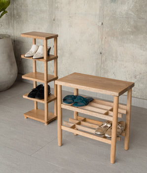 Set x2 Zapatero en Madera