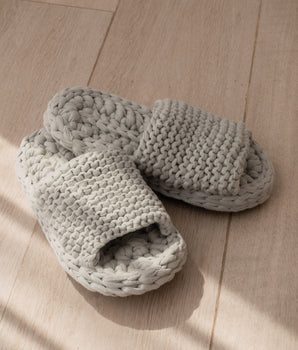 Pantuflas Tejidas en Crochet