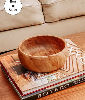 Cuenco de Madera Tallado