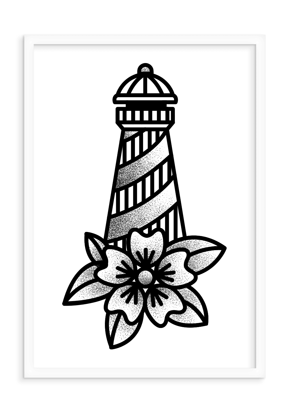 LIGHTHOUSE - ART PRINT - BuonaseraHouse 