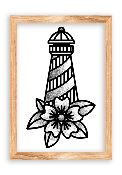 LIGHTHOUSE - ART PRINT - BuonaseraHouse 