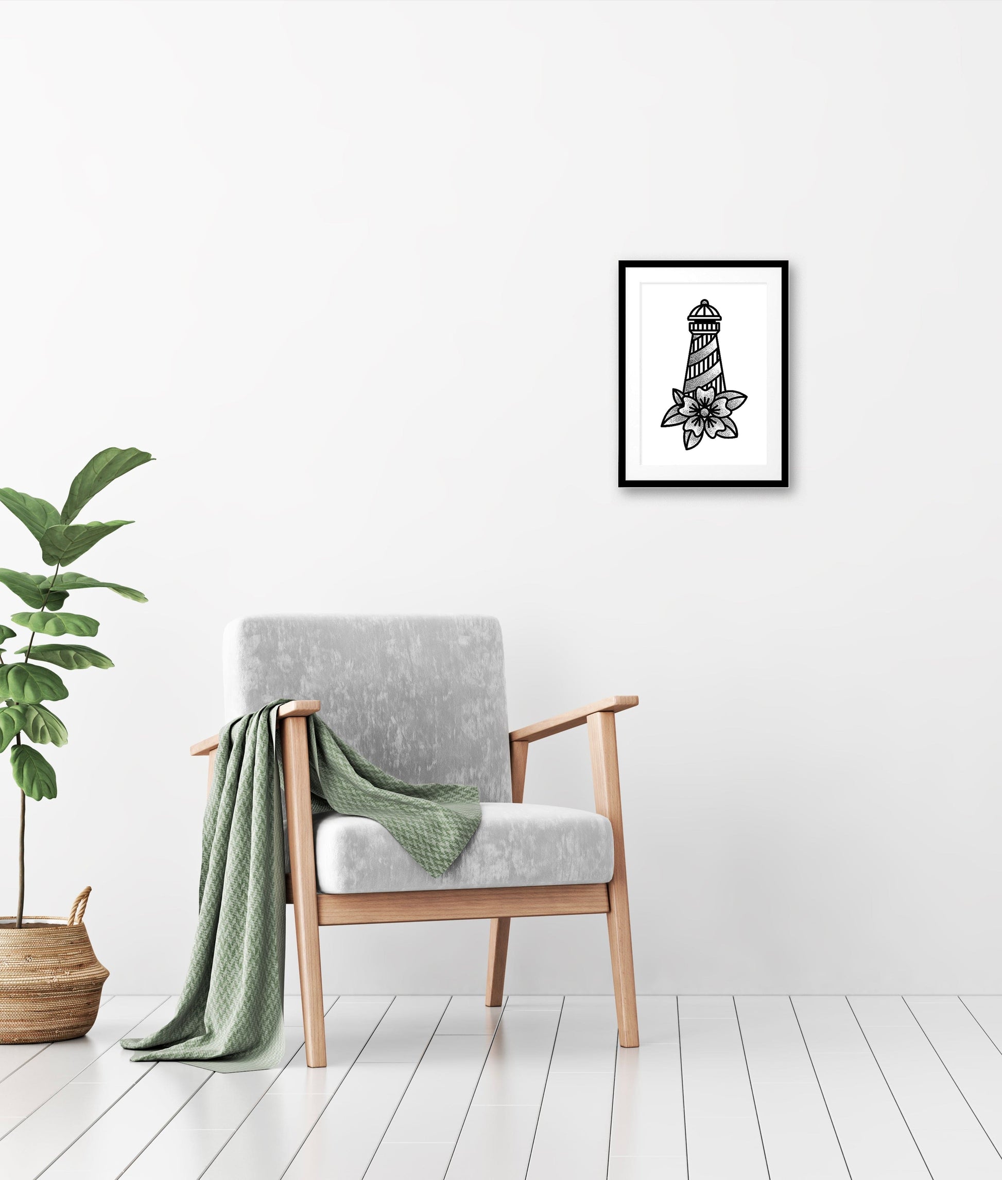 LIGHTHOUSE - ART PRINT - BuonaseraHouse 