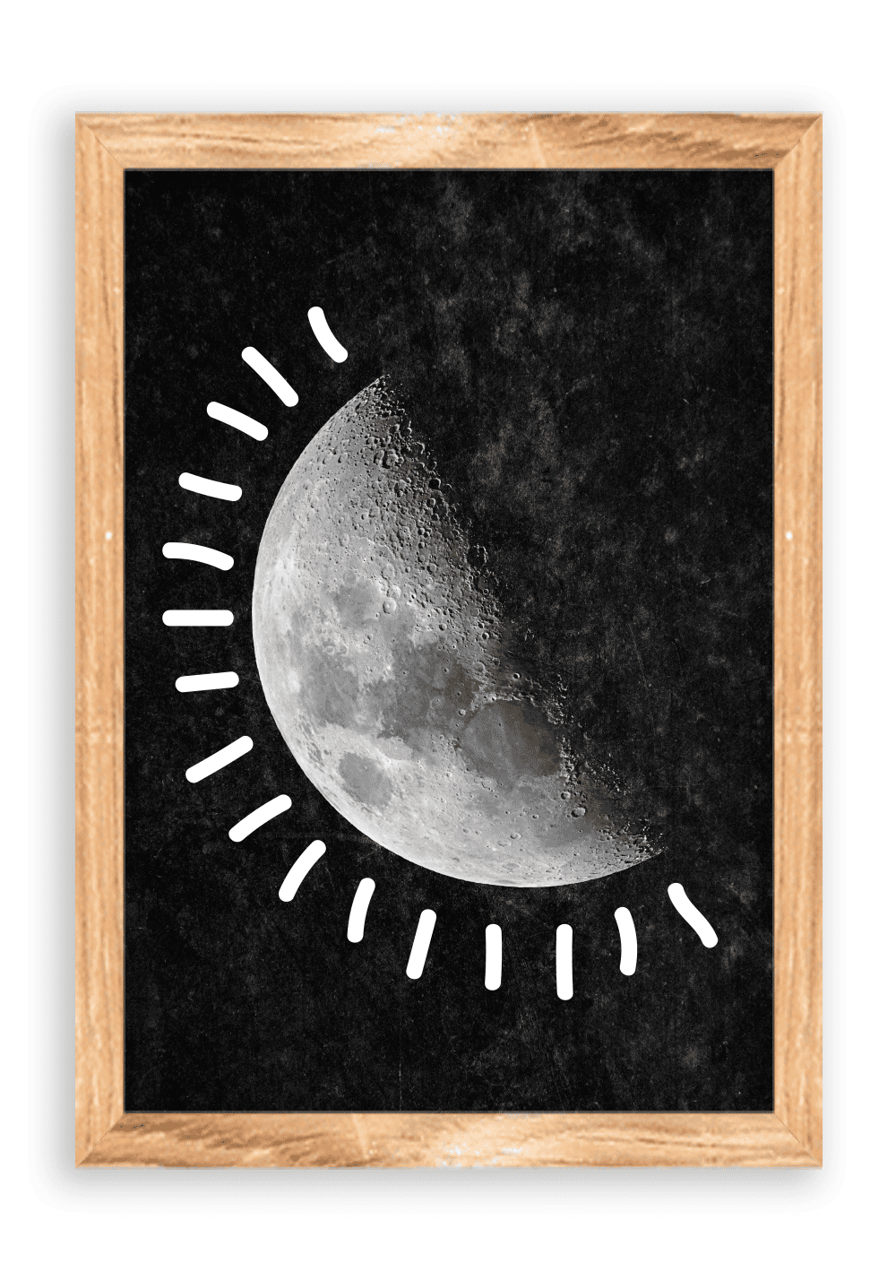 MOON - ART PRINT - BuonaseraHouse 
