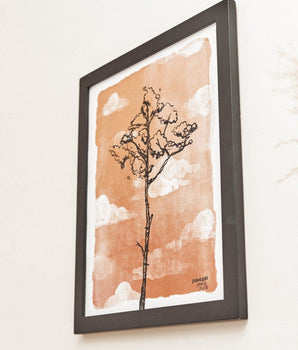 Tree by streams - Arte Enmarcado