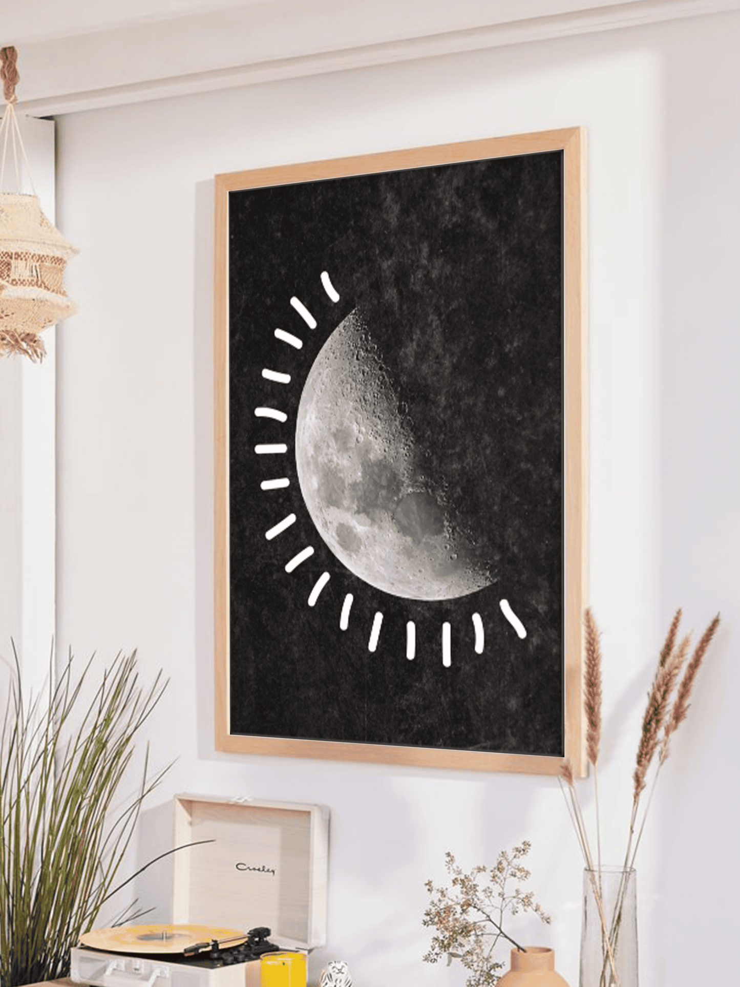 Moon - Arte Enmarcado
