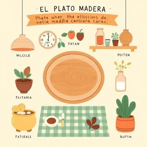 ¿Por qué el plato madera está de moda en 2026?